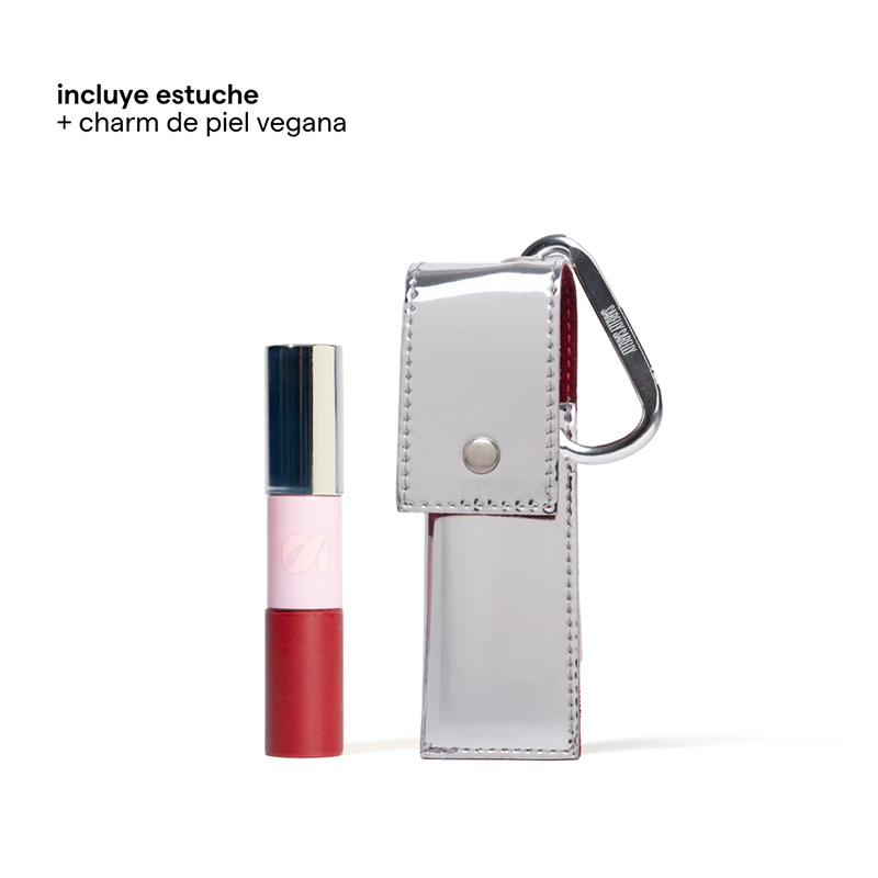 DUO TELENOVELA LIPSTICK + GLOSS RUBILI Y CARMINA (LABIAL CON DOBLE PUNTA)